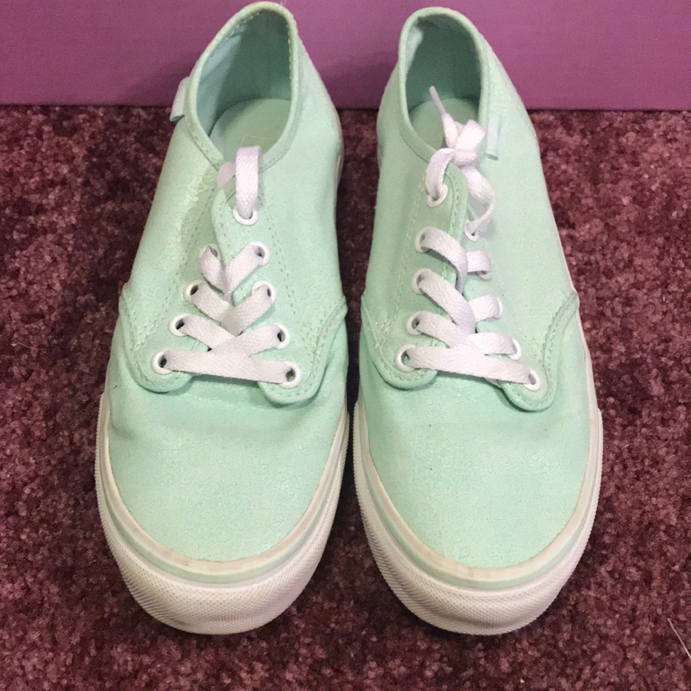 Mint mandala authentic style vans
